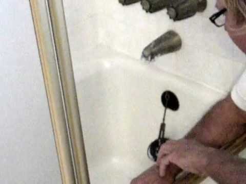 how to fix tub overflow leak