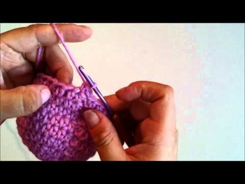 how to fasten off a crochet beanie