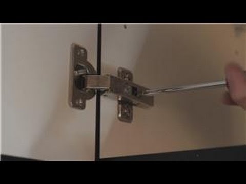 how to adjust omega cabinet doors