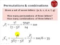 Combinations and permutation Combinations and permutation