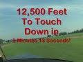 PAC 750XL Jump Plane - High Speed Decent