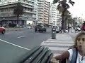 Atardecer en la rambla de Montevideo, Uruguay