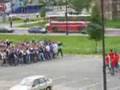 Big Russian hooligan fight