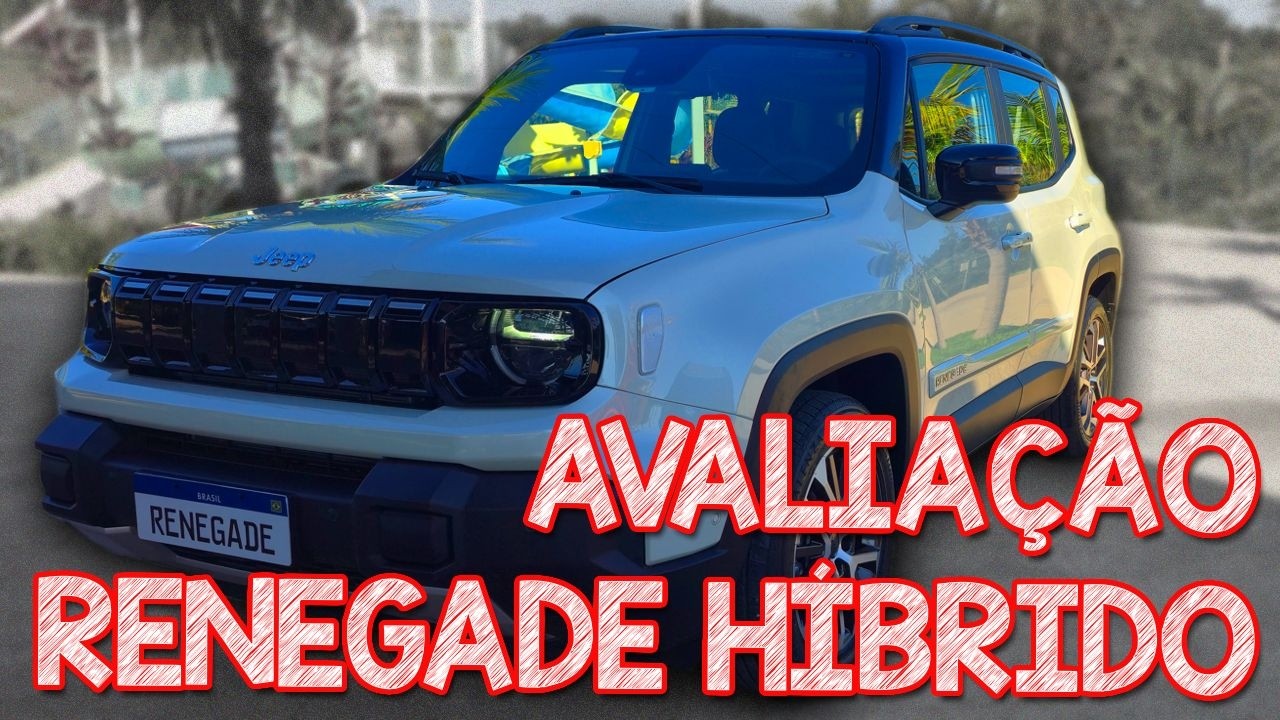 Novo Jeep Renegade Hybrid 2027 - MELHOROU MUITO MAS TAMBÉM PIOROU