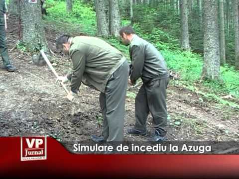 Simulare de incendiu la Azuga