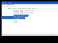 Java Video Tutorial 3: Variables and Arithmatic (Part1)