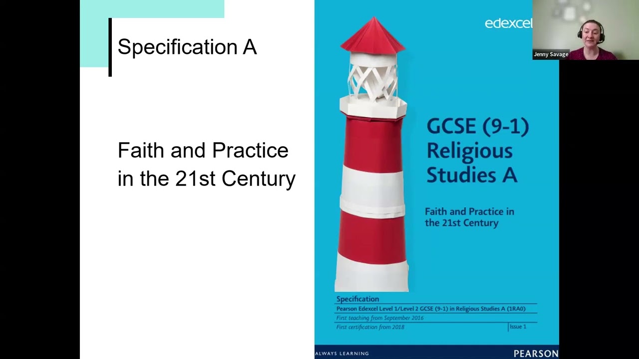 Pearson Edexcel GCSE Religious Studies A and B - New to Pearson Edexcel