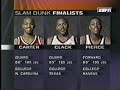 NBA- Basketball - Vince Carter vs. Paul Pierce High School Slam Dunk Contest NBA- Basketball - Vince Carter vs. Paul Pierce High School Slam Dunk Contest