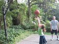 Shoshana Shooting Hoops