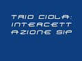 Trio Ciola: Intercettazione Sip