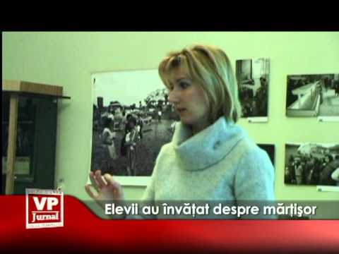Elevii au învăţat despre mărţişor