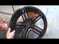 PlastiDip Glossifier - Over Black Rims - How to from DipYourCar.com