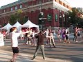 Flash mob in Montreal