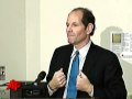 Ex-NY Gov. Spitzer Speaks at Harvard Forum