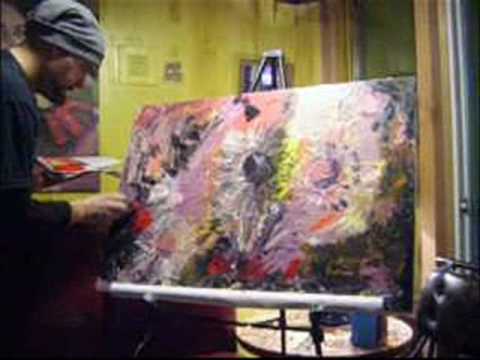 Live action Artist Charles Lazaruz w/ Garden of change