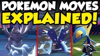 How Moves Work In Pokemon! Pokemon Sword and Shield Battle Academy - Pokemon Moves Guide by Verlisify