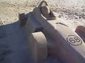 sand sculpture sports car sand sculpture sports car