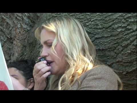 Daryl Hannah Arrested Protesting Outside White House At The Tar Sands Action