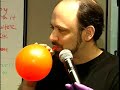 science day preston steve sulfur hexafluoride sf6 low voices laughter franklin institute deep river