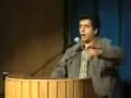محمد رضا عالی پیام(هالو)--آدمی می شناسم از دوزخ...خوف وتشویش دارد و من نه || بس که می ترسد از عذاب خدا...هول از آتیش دارد و من نه || دائما ذکر گوید و تسبیح...در کف خویش دارد و من نه || قلبی آکنده از خدا و سری...باطن اندیش دارد و من نه || بس عجول است در رکوع و سجود...گوئی او جیش دارد و من نه || تا رسد زآسمان به او الهام...دوسه تا دیش دارد و من نه || گوئیا با خدا بود فامیل...او که این کیش دارد و من نه || بهر ماموریت ز بیت المال...هی سفر پیش دارد و من نه || بر نگشته ز انگلیس هنوز...سفر کیش دارد و من نه || بهر حج تمتع و عمره...کوپن و فیش دارد و من نه || زندگی تخته نرد اگر باشد...او دو تا شیش دارد و من نه || پانزده تا مغازه یک پاساژ...توی تجریش دارد و من نه || در دزاشیب باغ و در قلهک...خانه از خویش دارد و من نه || پانزده تا عیال صیغه و عقد...بی کم و بیش دارد و من نه || گرچه با گرگها بود دمخور...ظاهر میش دارد و من نه || دانی او این همه چرا دارد؟...چون که او ریش دارد و من نه || میکروفن را بگیر از 