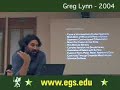 Greg Lynn. European Graduate School Video Lecture. 2004 2/11