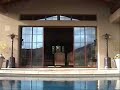 Automated Patio Door Exterior View