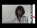 Rock the Vote - Spank Rock & Santogold