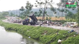 Chương Mỹ – Hà Nội: Người dân “sống dở chết dở” vì bãi rác ùn ứ gây ô nhiễm
