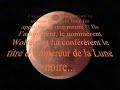 Werewolf, la lune noire