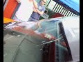 Geoff smashing his windscreen in bassrace ! #2 Geoff smashing his windscreen in bassrace ! #2