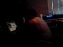 dj montay ding his thing at BIG OOMMP STUDIOS
