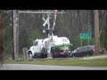 Train Ambulance Race to the Crossing Norfolk Southern Butts County