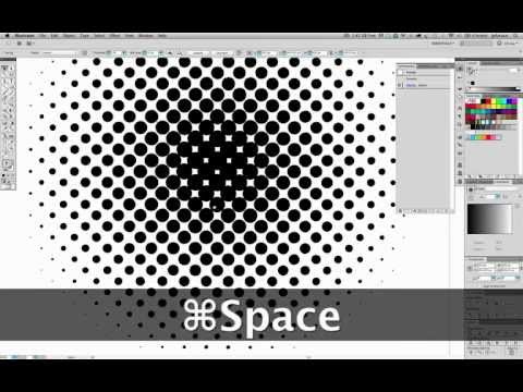 how to vector halftone