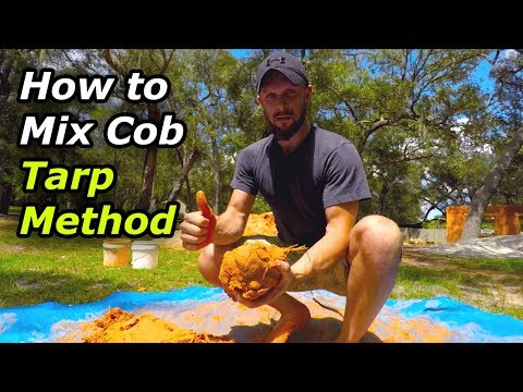 video-linktoworks-🔴 HOW TO MAKE COB WITH A TARP - COB BUILDING TUTORIAL