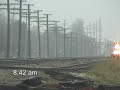 BNSF Trains in Mazon IL