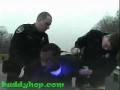 Bank robber EATS holdup note stickup note while being arrested - Uploaded by buddyhop.com