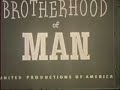 1946 Post-War Racial Issue Cartoon-Brotherhood of Man-1 of 2