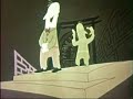 http://www.webalice.it/romanoarchives/Brotherhood of Man (1946) Part 1 of 2SPONSOR: United Auto Workers PRODUCTION CO.: United Productions of America DIRECTOR: Robert CannonWRITERS: Ring Lardner Jr., Maurice Rapf, Phil Eastman MUSIC: Paul Smith ANIMATION: John HubleyToday it's just a forgotten cartoon... but Brotherhood of Man, in 1946, received critical praise, especially concerning its social commentary. The film received an Academy Award nomination for Best Cartoon Short Subject of 1946. The cartoon based its content upon a pamphlet, Races of Mankind, written in 1943 by Gene Weltfish and Ruth Benedict, anthropologists at the Columbia University. The United Automobile Workers-CIO commissioned this film to ease ethnic tensions at the union's integrated southern branches and, according to UPA animator Bill Hurtz, approved the film's storyboard. The story focused on a group of men of different ethnicities who discovered that they suddenly lived in the same neighborhood. Each man had an alter ego who mentioned ethnic stereotypes to convince him to avoid making contact with his neighbors, and an off-screen narrator provided arguments to counter the ignorance of the alter egos.The novelty of Brotherhood of Man lay in its arguments, many of which focused on dispelling myths about black people. The cartoon's narrator noted, 
