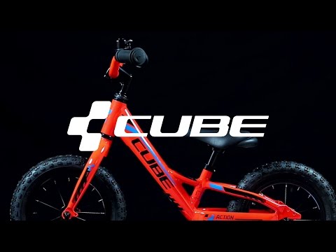 Видео о Беговел Cube CUBIE 120 action team