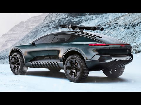 The Audi activesphere – Luxury off-road coupe that transforms into a pickup