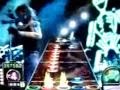 6 year old kid plays guitar hero and gets 100%