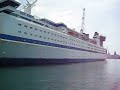 Silja Line Finnjet (Da Vinci) in Genova, Italy