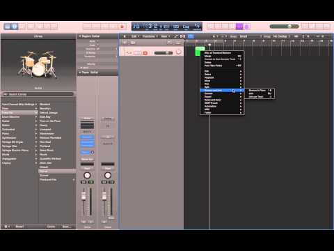 how to reverse audio in logic pro x