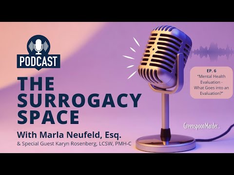 The Surrogacy Space, Ep. 6 – “Mental Health Evaluation – What Goes into an Evaluation?”