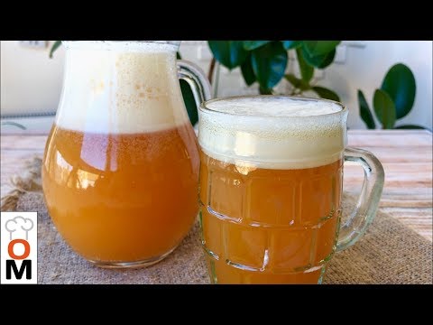Секрет Приготовления Домашнего Хлебного Кваса (Газированный и с Пенкой )