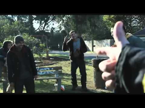 Andrew beats up four guys for money. Chronicle fight scene.