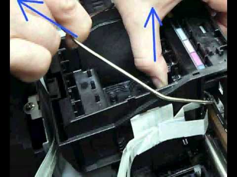 how to unclog epson t60