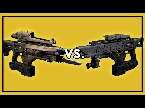 Destiny: Plan C vs. Pocket Infinity - Exotic Fusion Rifle Weapon Comparison