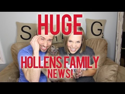 HUGE HOLLENS FAMILY ANNOUNCEMENT!! :)