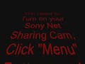 Sony Net Sharing Cam- How to use as a Webcam